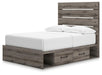 Graystorm Bed with Storage - CasaBella Furniture (San Antonio, TX)