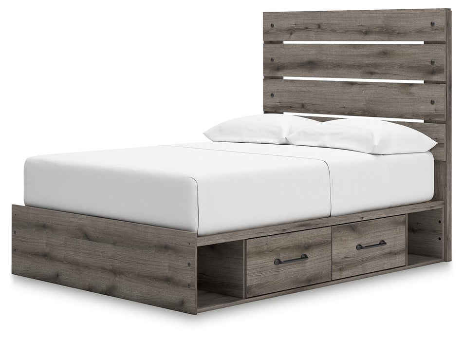 Graystorm Bed with Storage - CasaBella Furniture (San Antonio, TX)