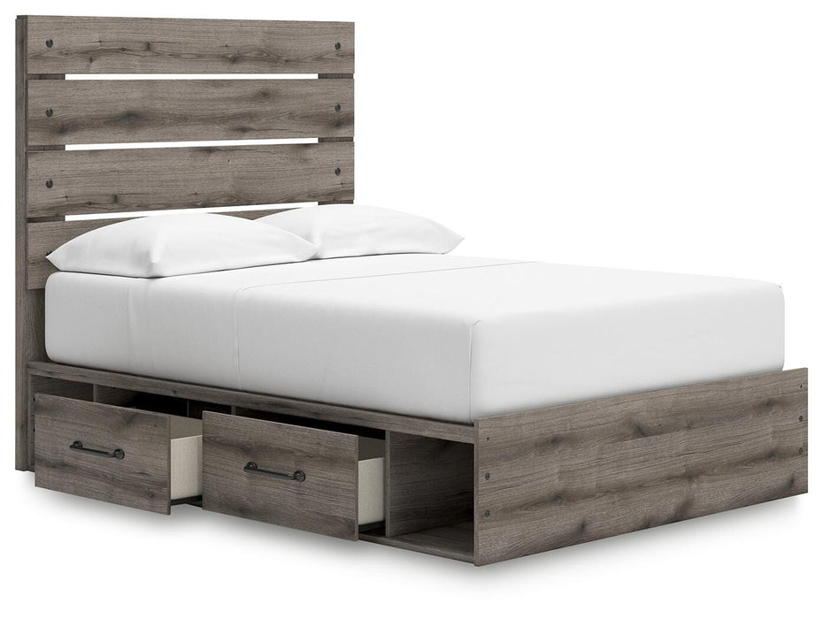Graystorm Bed with Storage - CasaBella Furniture (San Antonio, TX)