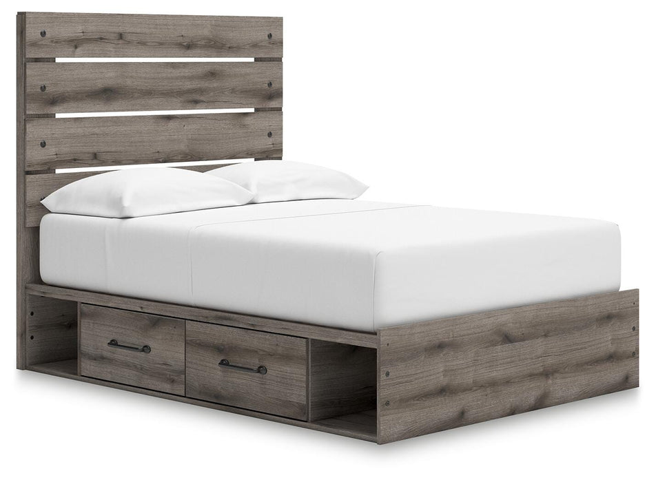 Graystorm Bed with Storage - CasaBella Furniture (San Antonio, TX)