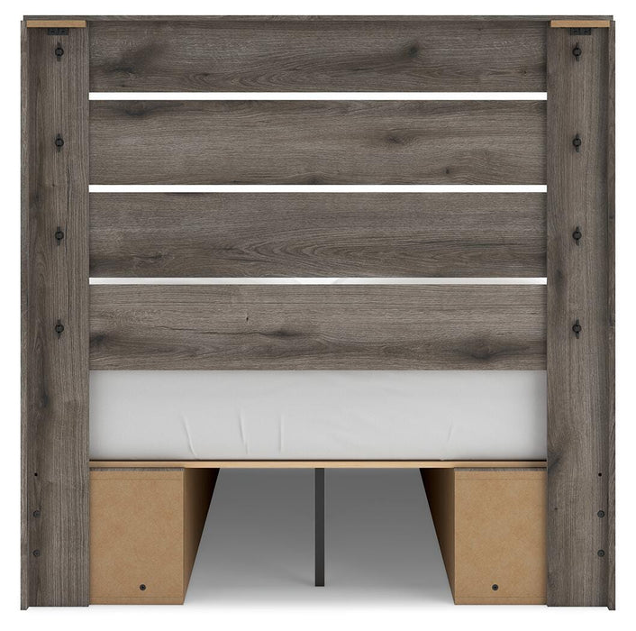 Graystorm Bed with Storage - CasaBella Furniture (San Antonio, TX)