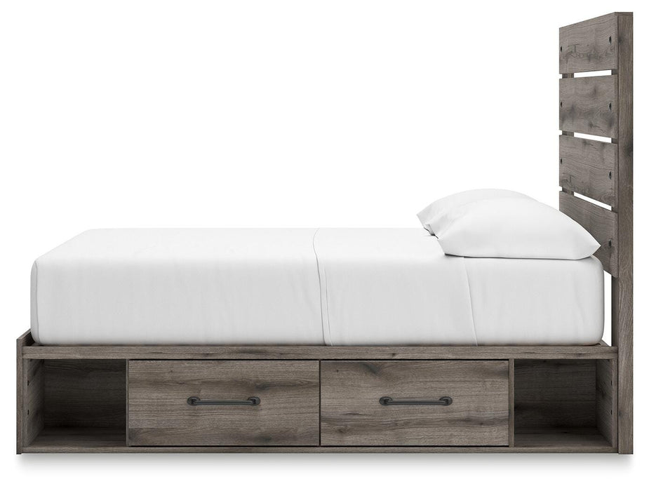 Graystorm Bed with Storage - CasaBella Furniture (San Antonio, TX)