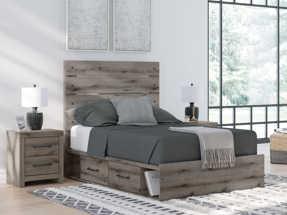 Graystorm Bed with Storage - CasaBella Furniture (San Antonio, TX)