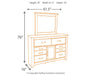 Juararo Dresser and Mirror - CasaBella Furniture (San Antonio, TX)