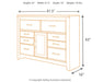 Juararo Dresser - CasaBella Furniture (San Antonio, TX)