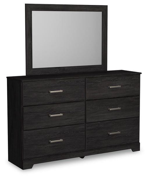 Belachime Dresser and Mirror - CasaBella Furniture (San Antonio, TX)