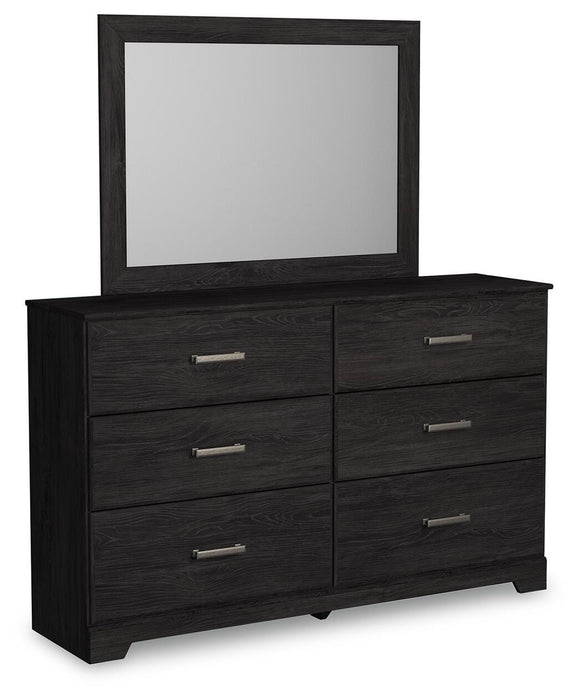 Belachime Dresser and Mirror - CasaBella Furniture (San Antonio, TX)