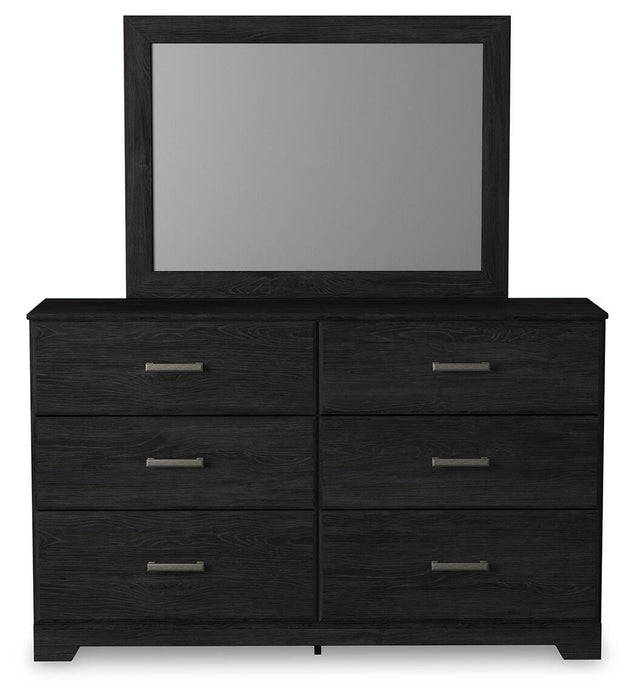 Belachime Dresser and Mirror - CasaBella Furniture (San Antonio, TX)