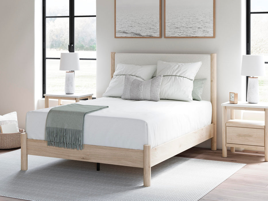 Cadmori Upholstered Bed - CasaBella Furniture (San Antonio, TX)