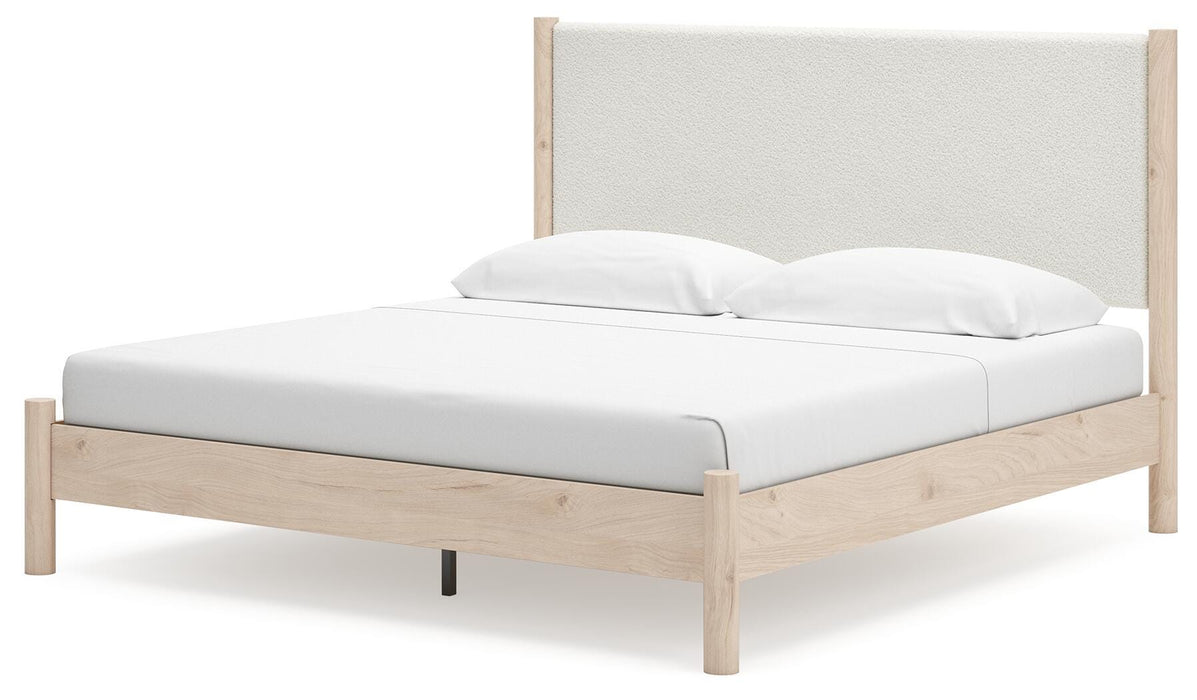 Cadmori Upholstered Bed - CasaBella Furniture (San Antonio, TX)