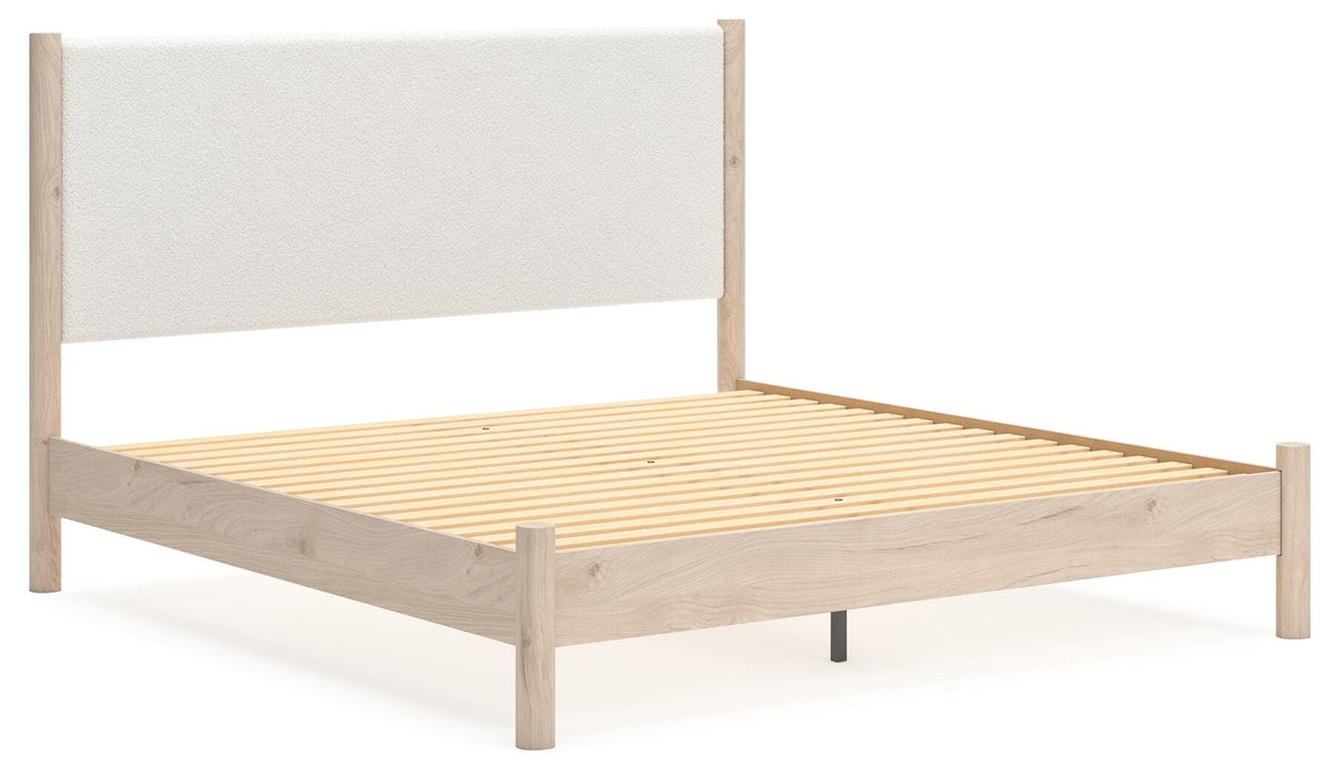 Cadmori Upholstered Bed - CasaBella Furniture (San Antonio, TX)