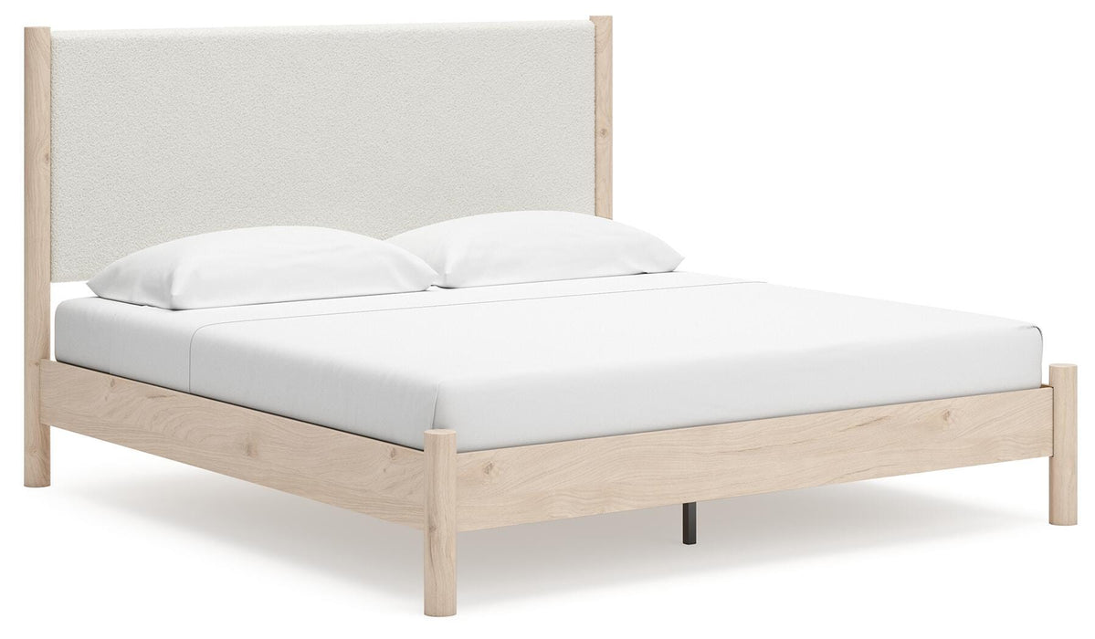 Cadmori Upholstered Bed - CasaBella Furniture (San Antonio, TX)