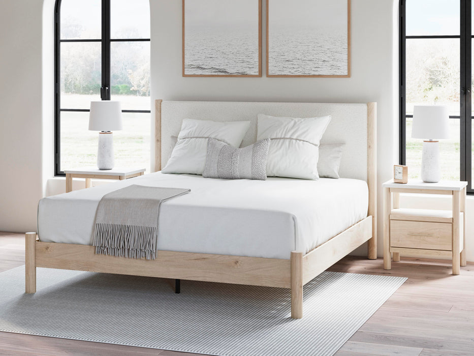 Cadmori Upholstered Bed - CasaBella Furniture (San Antonio, TX)