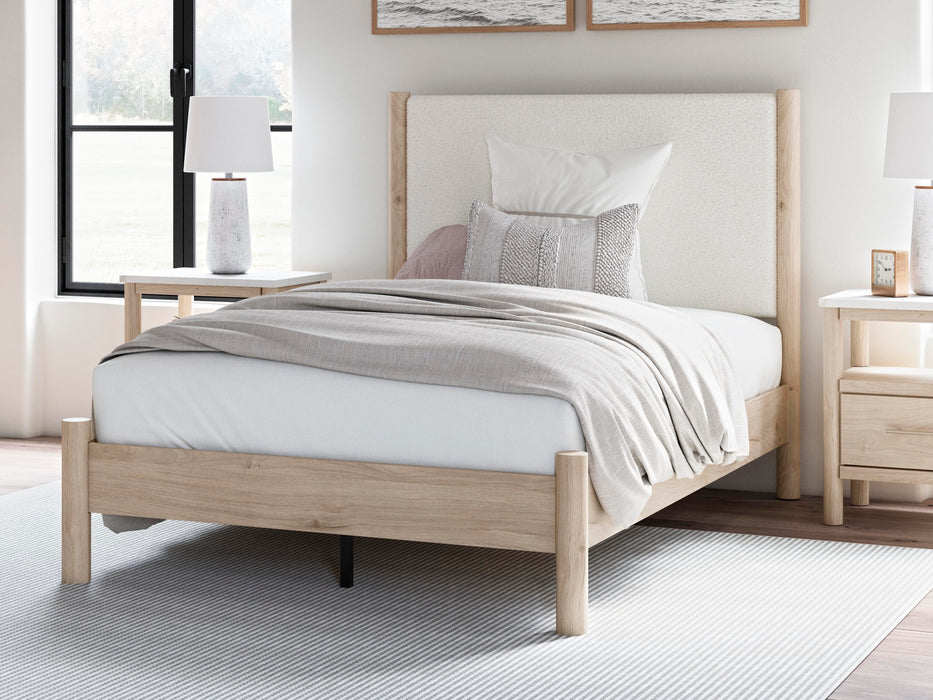 Cadmori Upholstered Bed - CasaBella Furniture (San Antonio, TX)