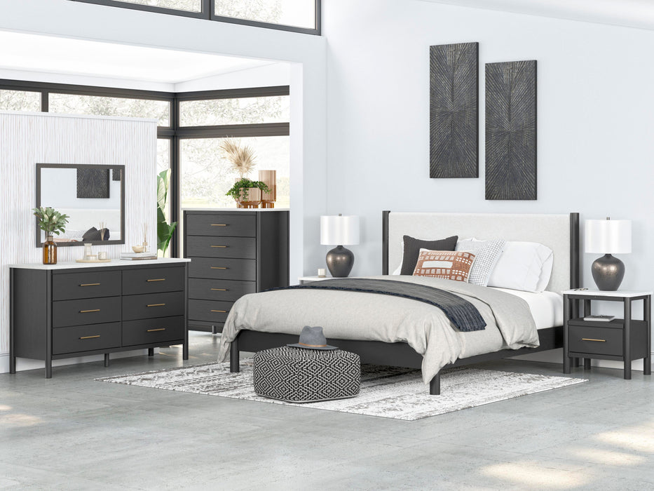 Cadmori Upholstered Bed - CasaBella Furniture (San Antonio, TX)