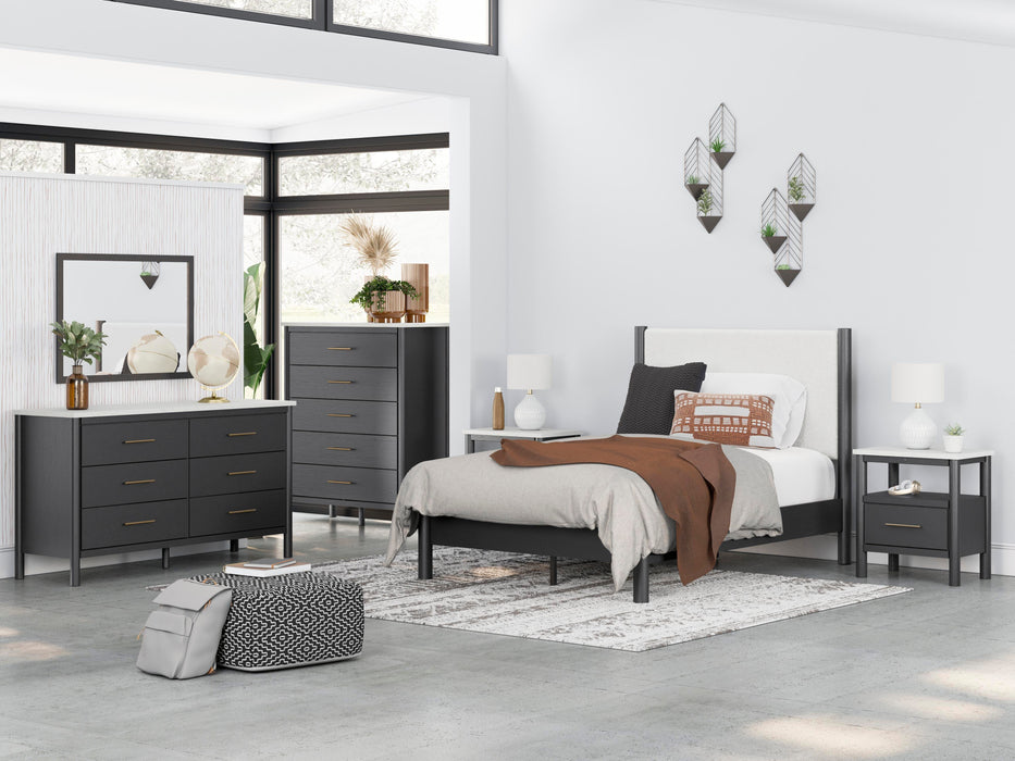 Cadmori Upholstered Bed - CasaBella Furniture (San Antonio, TX)