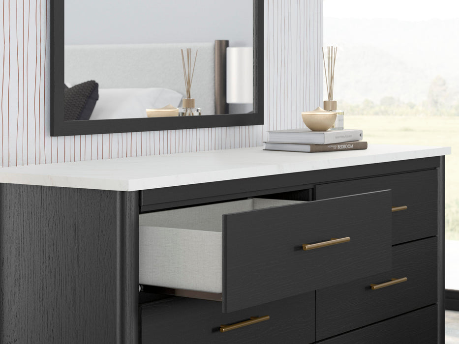 Cadmori Dresser and Mirror - CasaBella Furniture (San Antonio, TX)