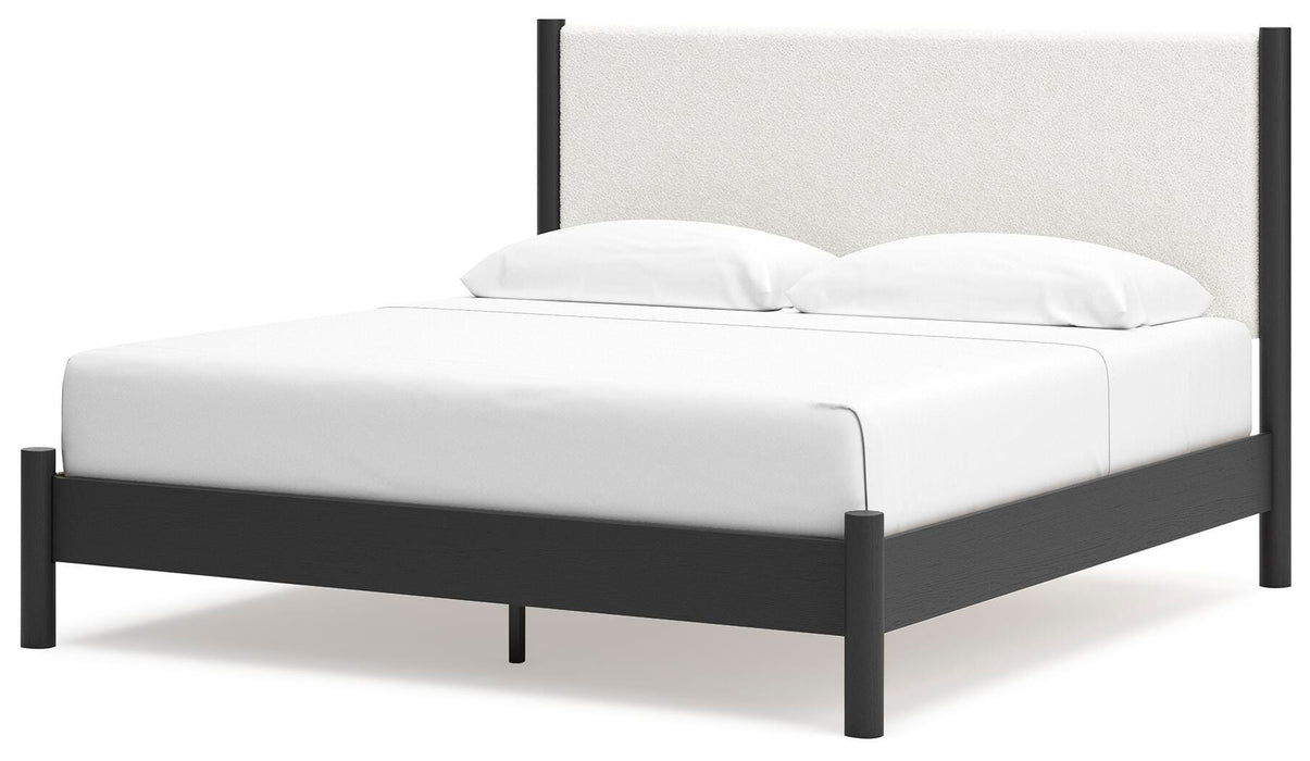 Cadmori Upholstered Bed - CasaBella Furniture (San Antonio, TX)
