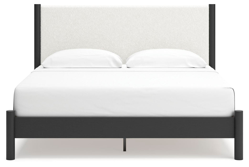Cadmori Upholstered Bed - CasaBella Furniture (San Antonio, TX)