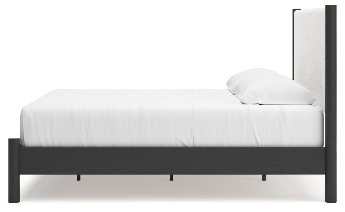 Cadmori Upholstered Bed - CasaBella Furniture (San Antonio, TX)