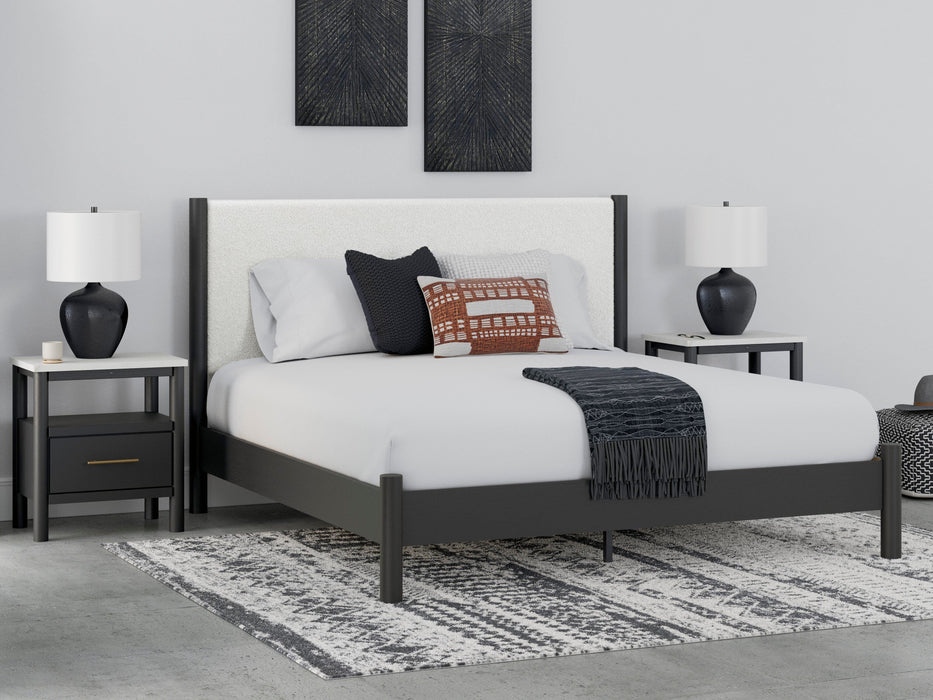 Cadmori Upholstered Bed - CasaBella Furniture (San Antonio, TX)