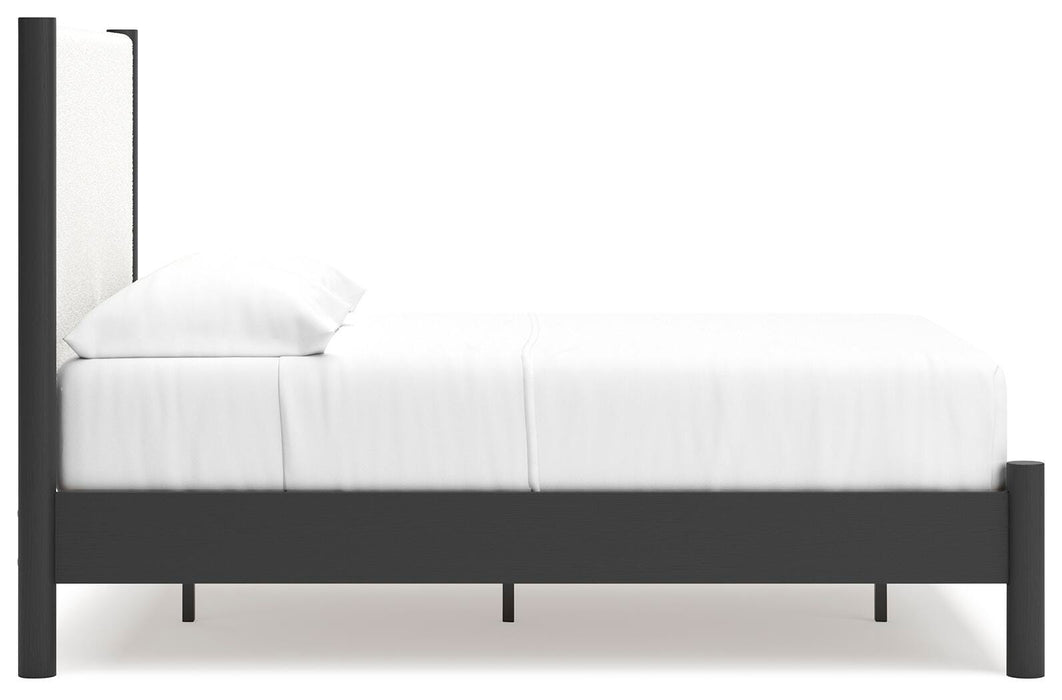 Cadmori Upholstered Bed - CasaBella Furniture (San Antonio, TX)