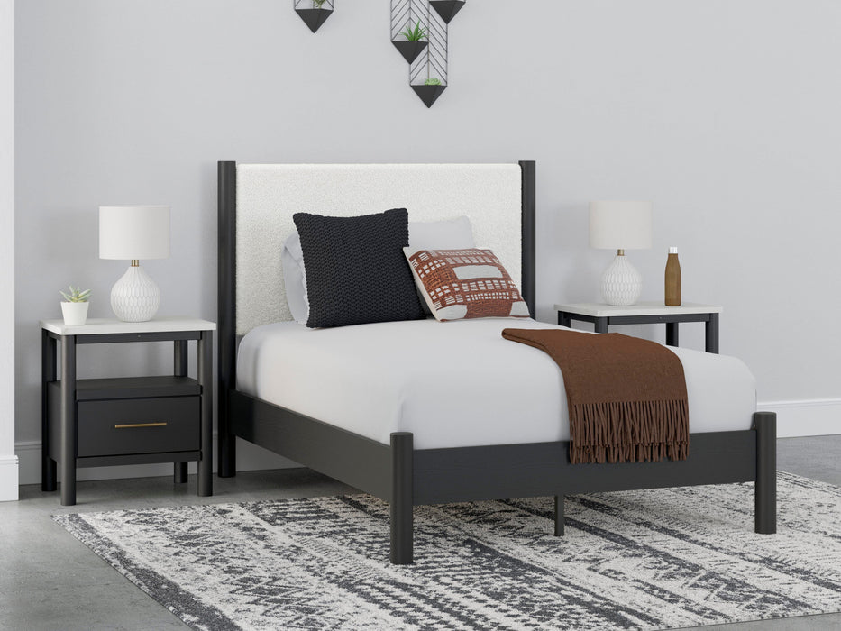 Cadmori Upholstered Bed - CasaBella Furniture (San Antonio, TX)