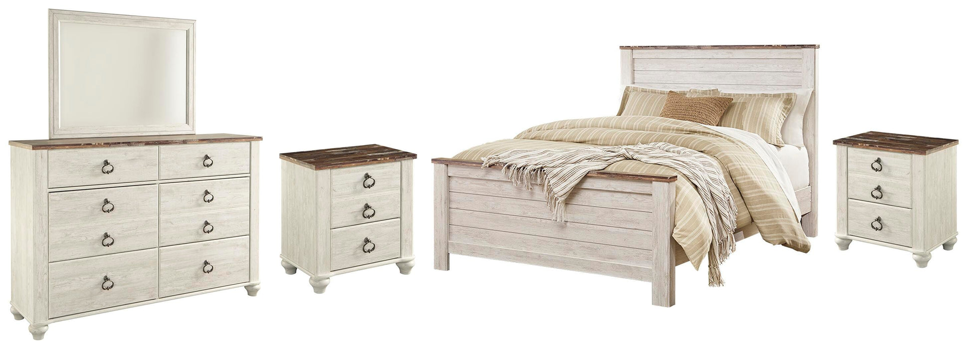 Willowton Bedroom Set - CasaBella Furniture (San Antonio, TX)
