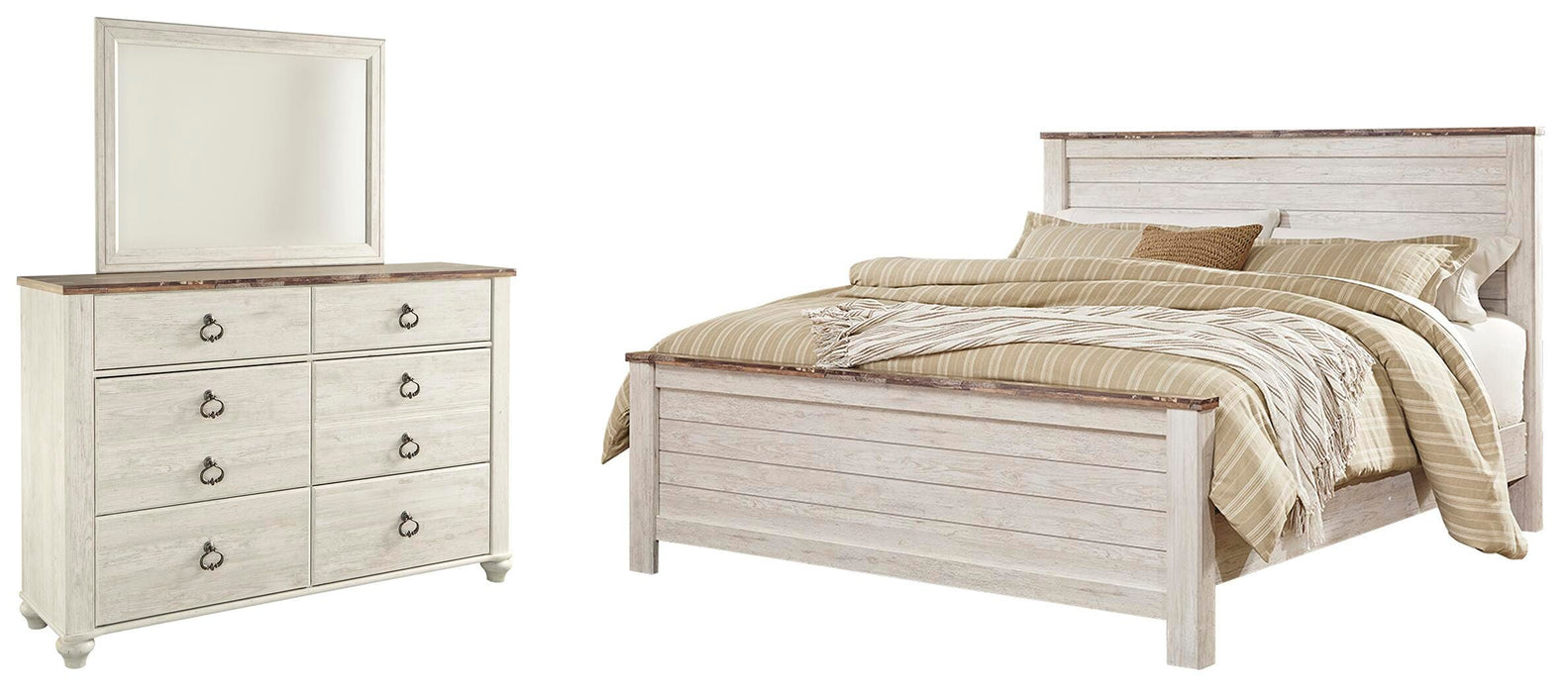 Willowton Bedroom Set - CasaBella Furniture (San Antonio, TX)