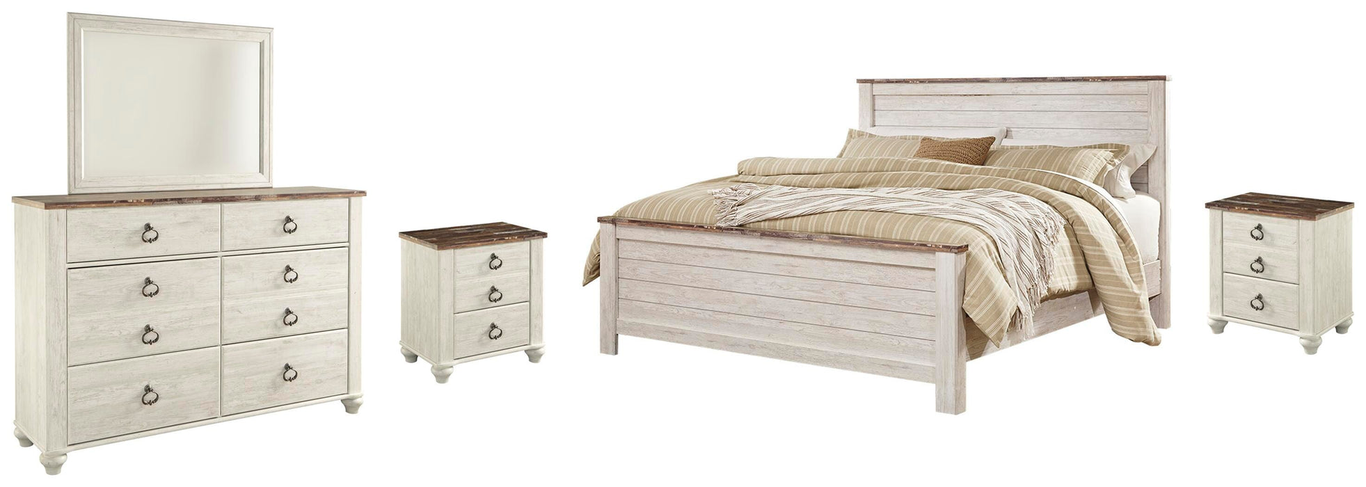 Willowton Bedroom Set - CasaBella Furniture (San Antonio, TX)