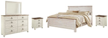 Willowton Bedroom Set - CasaBella Furniture (San Antonio, TX)