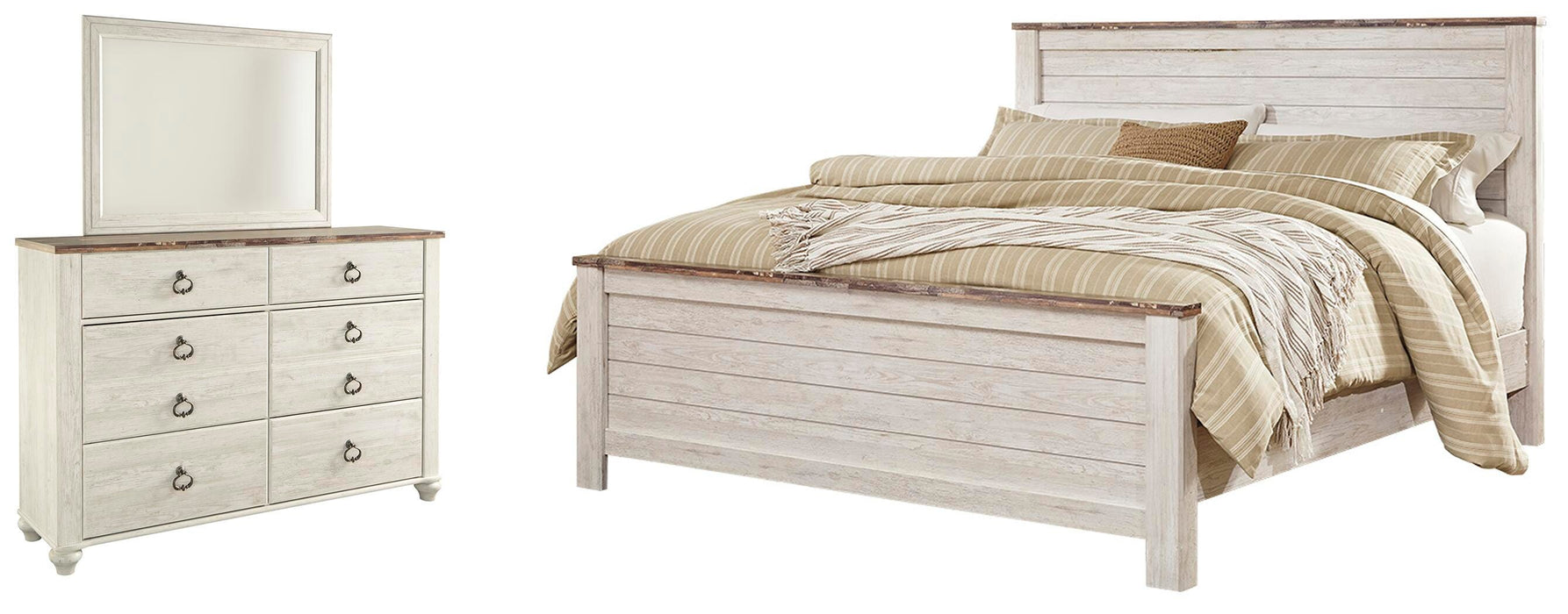 Willowton Bedroom Set - CasaBella Furniture (San Antonio, TX)