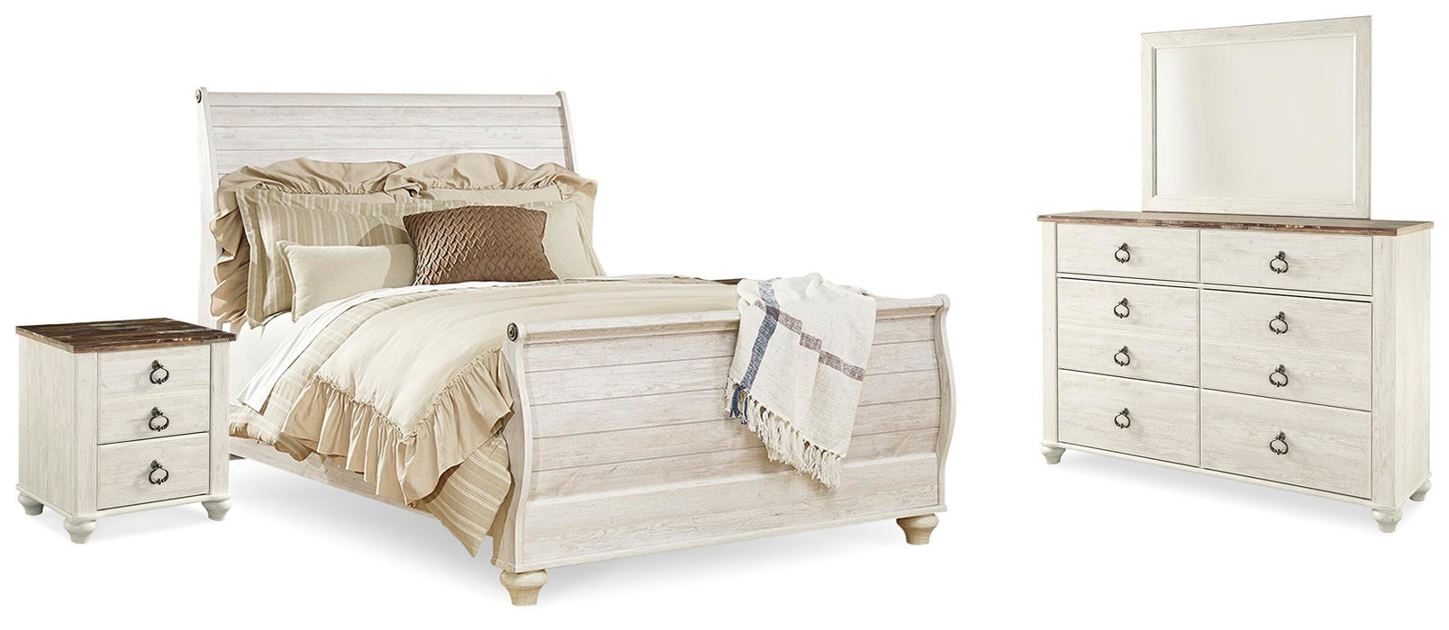 Willowton Bedroom Set - CasaBella Furniture (San Antonio, TX)