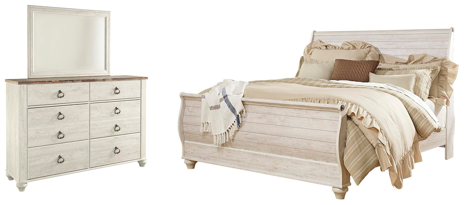 Willowton Bedroom Set - CasaBella Furniture (San Antonio, TX)