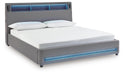 Verishaw Upholstered Bed - CasaBella Furniture (San Antonio, TX)