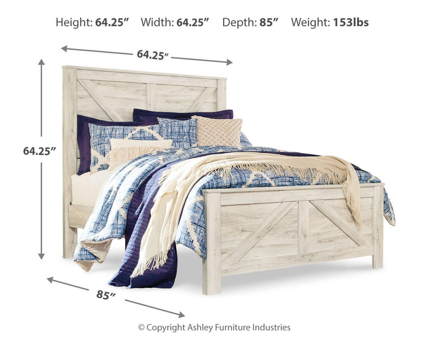 Bellaby Crossbuck Bed - CasaBella Furniture (San Antonio, TX)