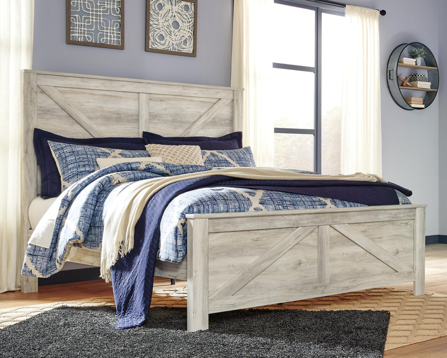 Bellaby Crossbuck Bed - CasaBella Furniture (San Antonio, TX)