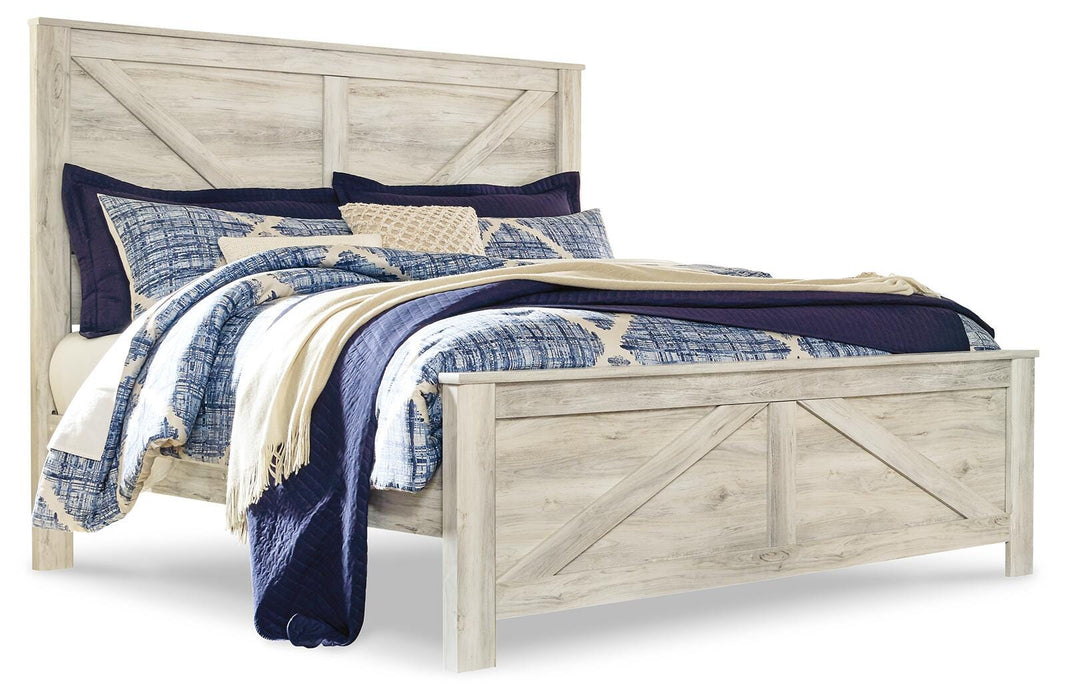 Bellaby Crossbuck Bed - CasaBella Furniture (San Antonio, TX)
