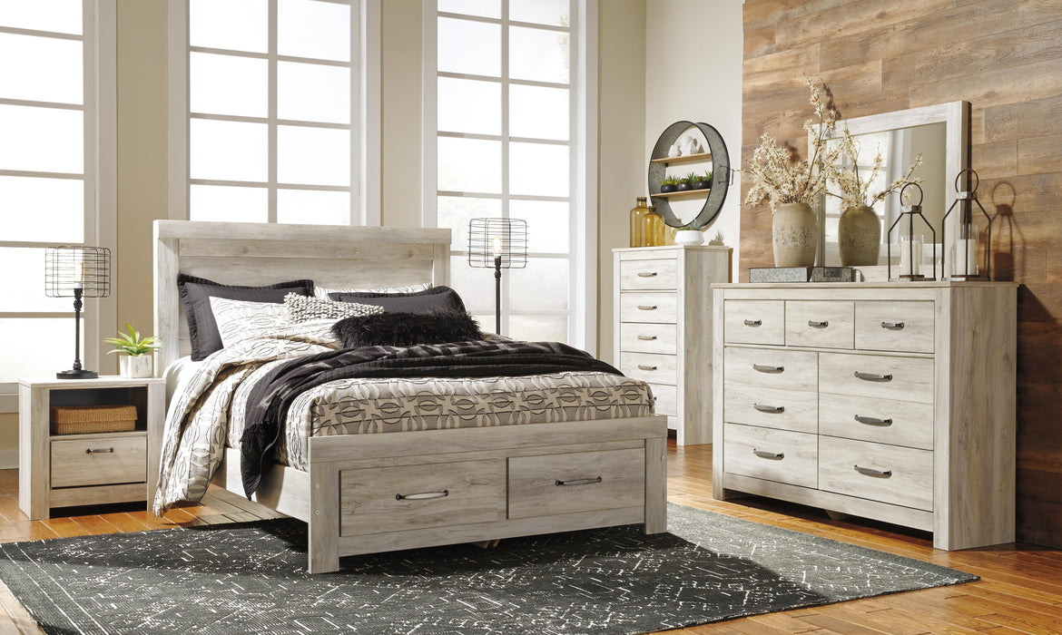 Bellaby Bed with 2 Storage Drawers - CasaBella Furniture (San Antonio, TX)