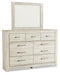 Bellaby Dresser and Mirror - CasaBella Furniture (San Antonio, TX)