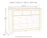 Bellaby Dresser - CasaBella Furniture (San Antonio, TX)