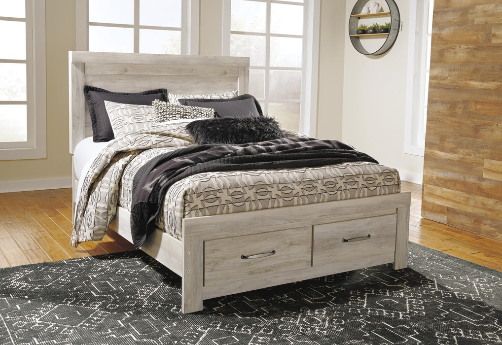 Bellaby Bed with 2 Storage Drawers - CasaBella Furniture (San Antonio, TX)