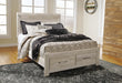 Bellaby Bed with 2 Storage Drawers - CasaBella Furniture (San Antonio, TX)