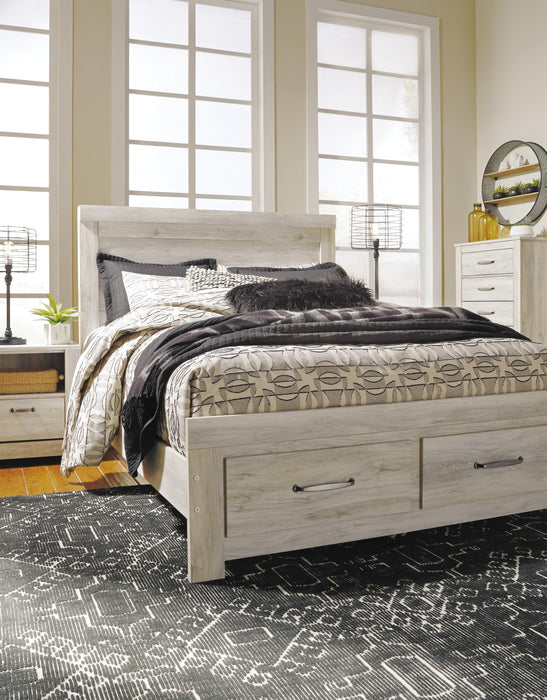 Bellaby Bed with 2 Storage Drawers - CasaBella Furniture (San Antonio, TX)