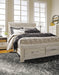 Bellaby Bed with 2 Storage Drawers - CasaBella Furniture (San Antonio, TX)