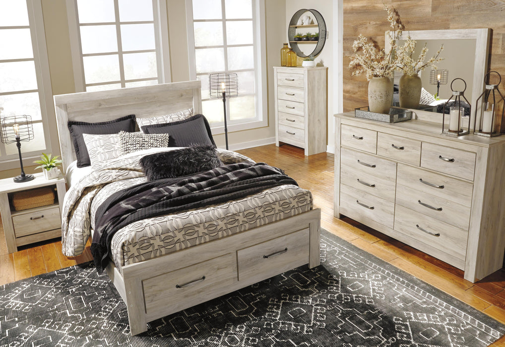 Bellaby Bed with 2 Storage Drawers - CasaBella Furniture (San Antonio, TX)