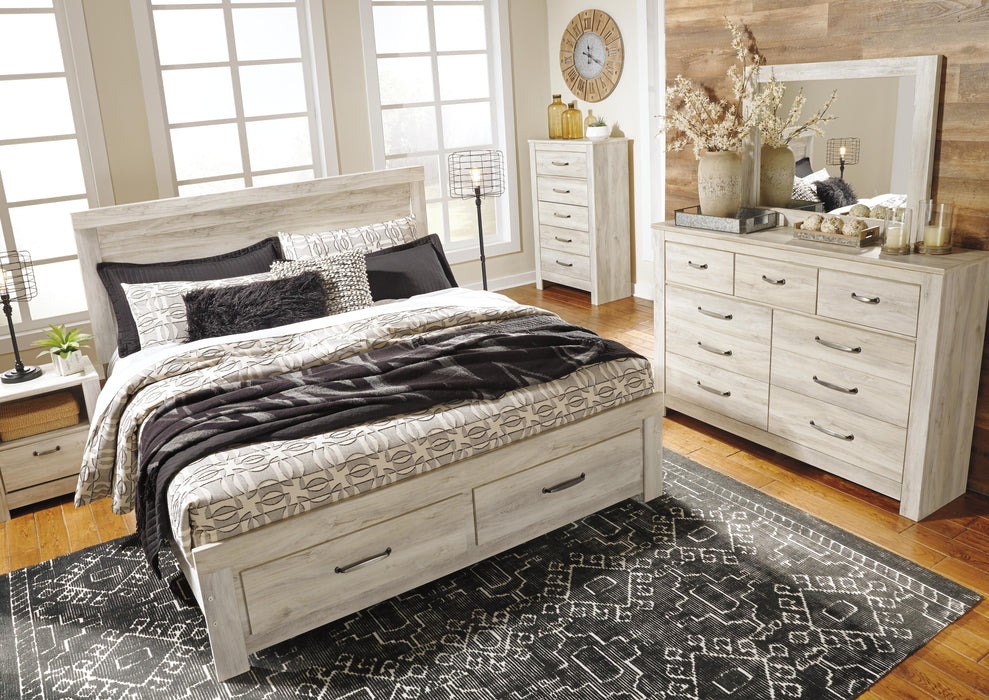 Bellaby Bed with 2 Storage Drawers - CasaBella Furniture (San Antonio, TX)