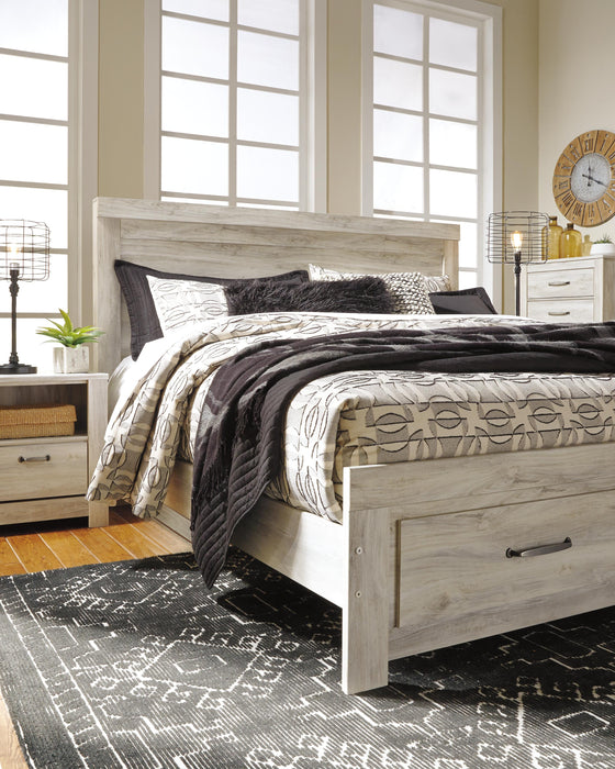 Bellaby Bed with 2 Storage Drawers - CasaBella Furniture (San Antonio, TX)