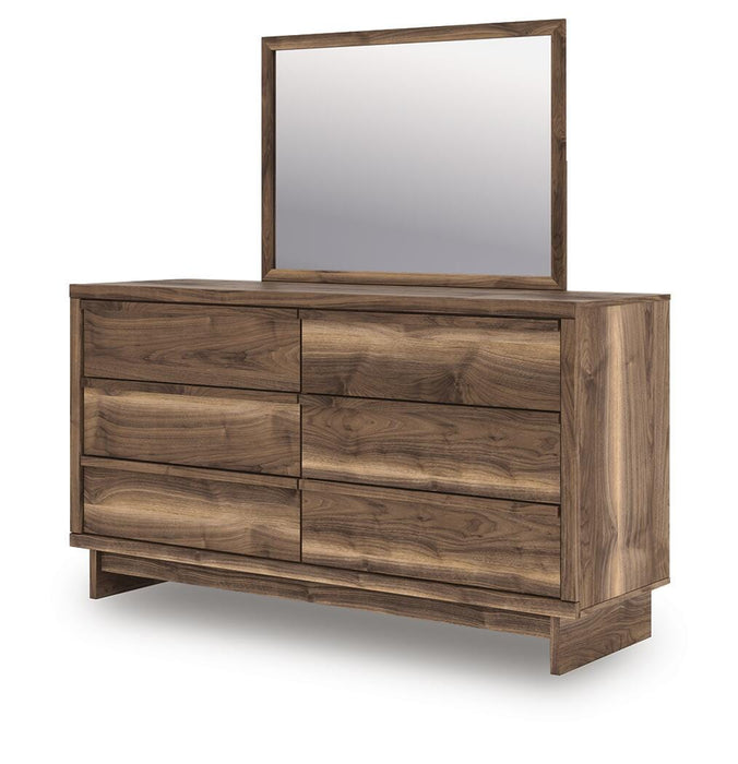 Chirason Dresser and Mirror - CasaBella Furniture (San Antonio, TX)
