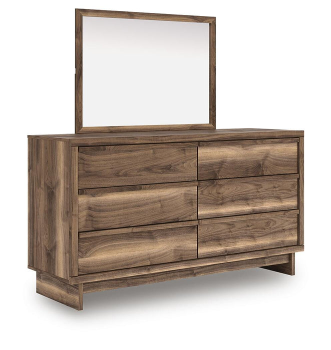 Chirason Dresser and Mirror - CasaBella Furniture (San Antonio, TX)